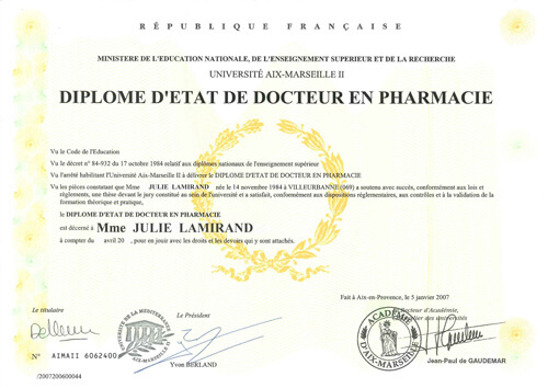 diplôme